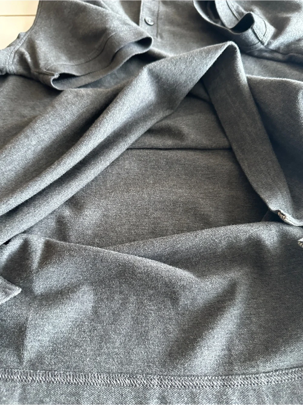 Men Banana Republic Polo Shirt Elephant Logo | Charcoal Grey | Size M